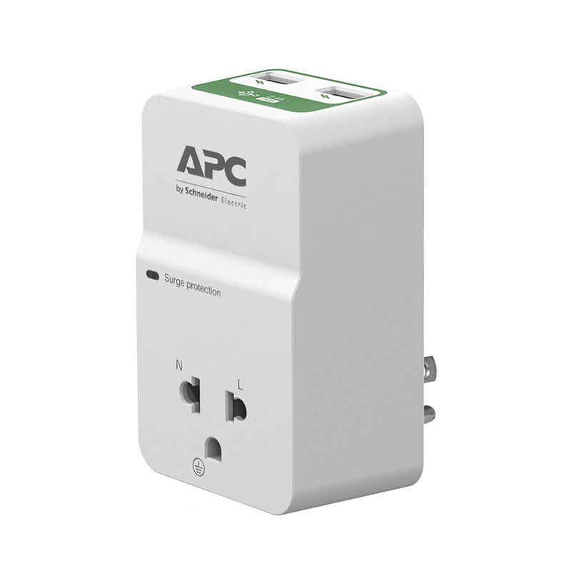 APC Home/Office SurgeArrest with 2 USB Charger
