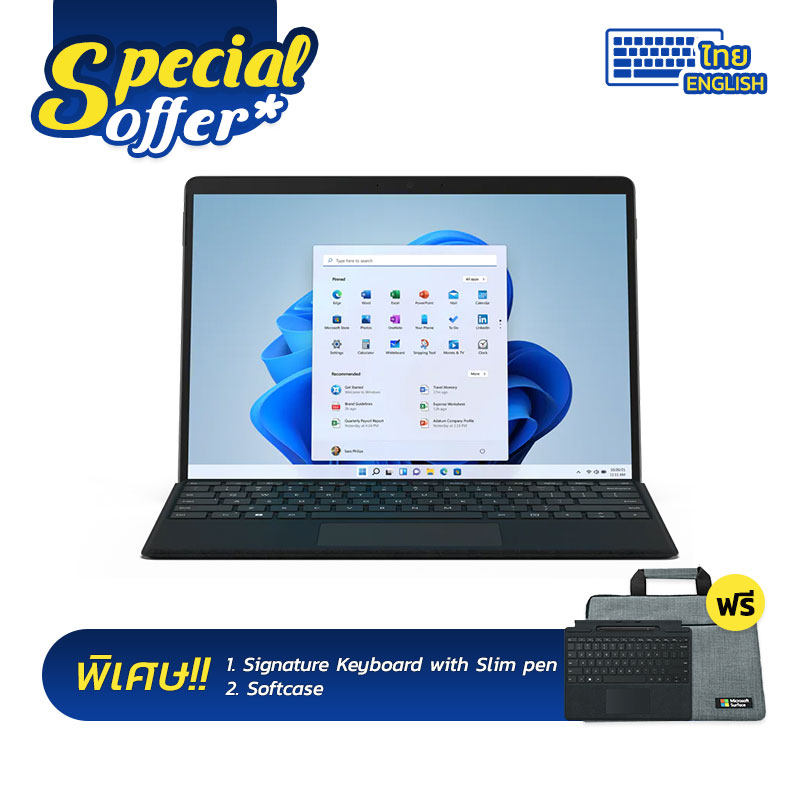 Surface Pro8 i5/8GB/256GB/Graphite + Keyboard + Pen2