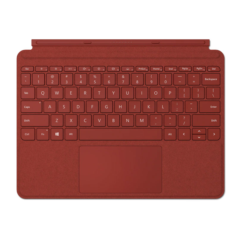 Surface Go Signature Type Cover (Poppy Red)