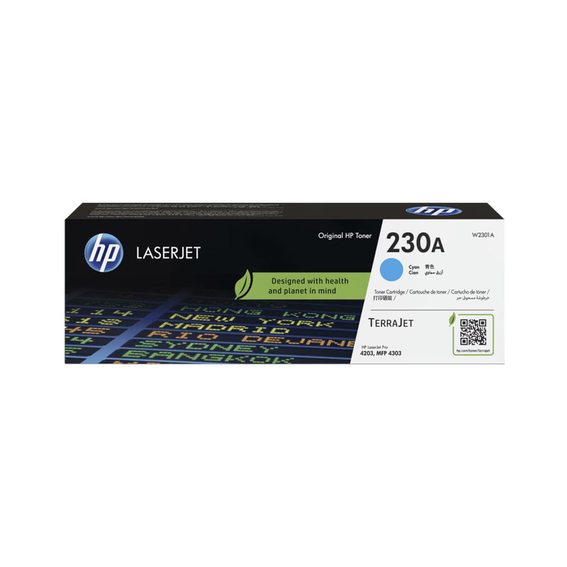 HP 230A Cyan Original LaserJet Toner Cartridge