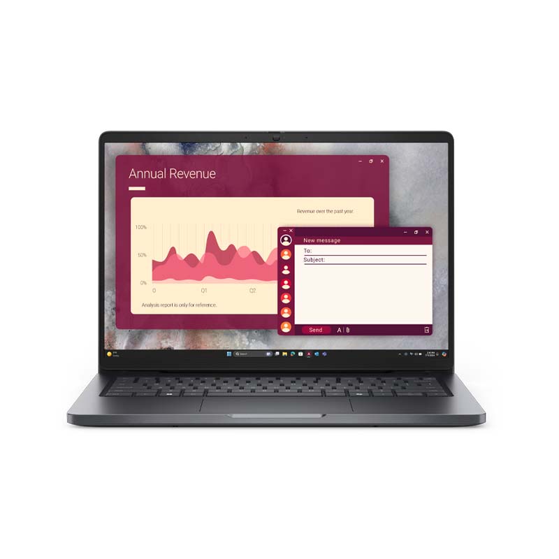 Dell Pro 14" Uitra5-235U 16GB 512GB Win11Pro