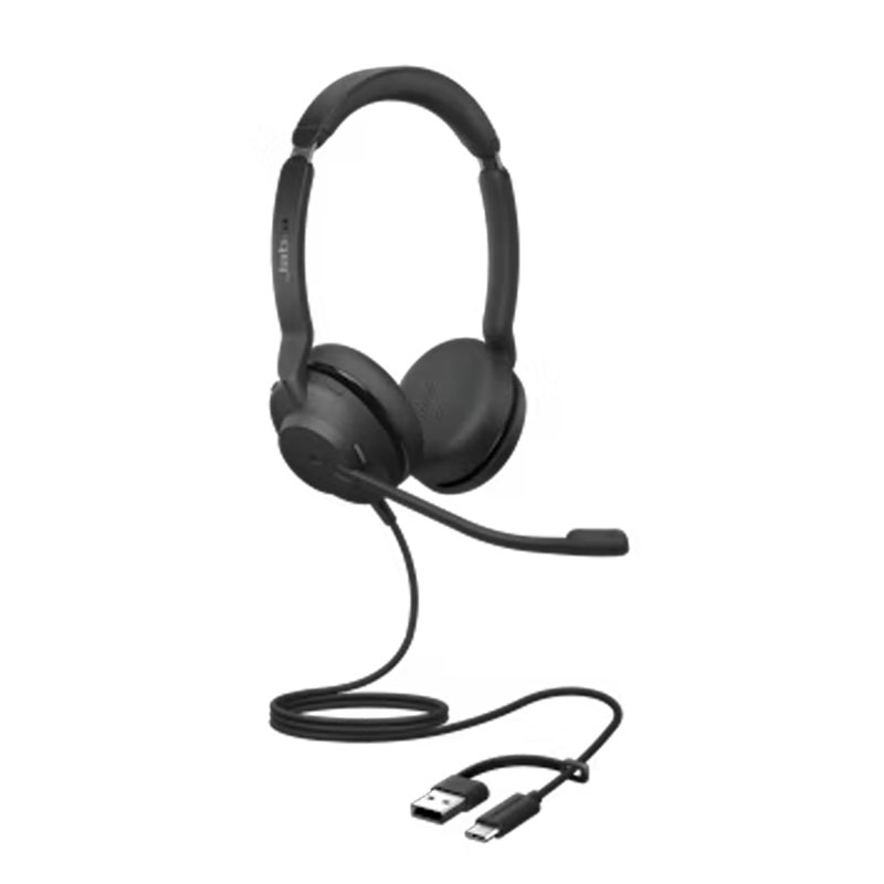 Jabra Evolve2 30 SE MS Stereo USB C/A Black